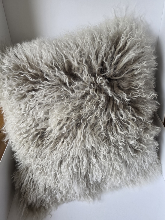 Other - Tibetan Fur Sheepskin Throw Pillow